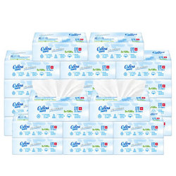 可心柔 （COROU）V9婴儿纸巾柔抽纸3层120抽16包 143mmx185mm