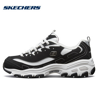 SKECHERS 斯凯奇 D'lites熊猫款 厚底时尚休闲鞋 11930