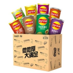 乐事 薯片罐装组合大礼包 776g