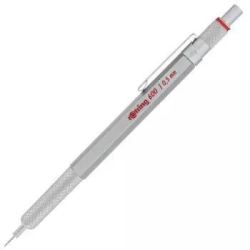 rOtring 红环 600 自动铅笔 0.5mm 银色 *5件