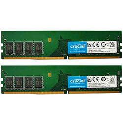 Crucial 镁光 DDR4 2666 台式机内存条 8GB