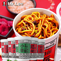 Mr.Lee 李先生 黑蒜牛肉干伴面 200g*5杯