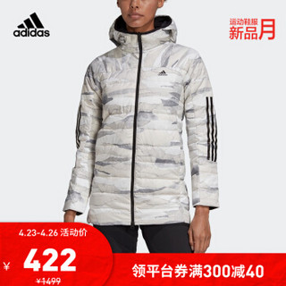 阿迪达斯官网adidas W REV AOP 11/11女装冬季户外运动羽绒服FR6637 如图 M