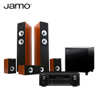 尊宝（Jamo）S526+SUB210+天龙（DENON）AVR-X540BT家庭影院5.1AV套装专业发烧家用音响无源音箱有源低音炮