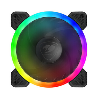 COUGAR 骨伽 VORTEX RGB HPB 120 机箱风扇 120mm RGB