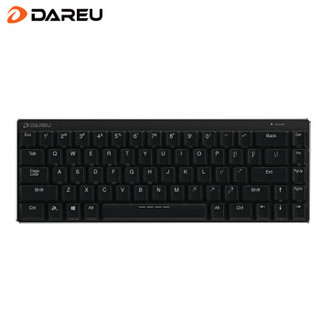 达尔优(dareu)EK820 68/87键 机械游戏 有线无线（蓝牙键盘 双模键盘 家用办公） 黑色红轴矮轴【68键双模】