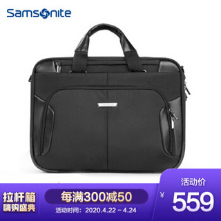 Samsonite 新秀丽 电脑包电脑内胆包商务公文包可挂靠手提包BP0*09009黑色15.6英寸