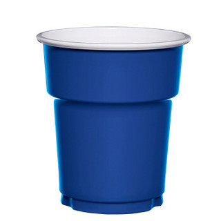 新天力（OTOR）双色杯3色装 一次性杯子彩色杯PP塑料杯饮水杯创意beer pong游戏杯彩色派对200ml*60只装