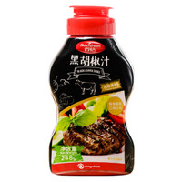 百钻黑胡椒汁248g牛排酱意大利面酱料调料黑椒汁