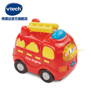 vtech 伟易达 神奇轨道车玩具小汽车儿童玩具车轨道车声光音乐小车 儿童礼物 警车