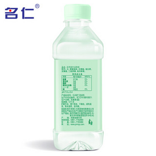 名仁（mingren）苏打水清新苏打水弱碱性水无糖无汽薄荷味饮料375ml*24瓶