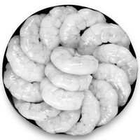 渔公码头严选 翡翠白虾仁 新鲜冷冻海捕虾仁 50-60只 净重300g