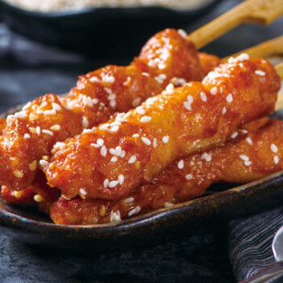 大江(dajiang) 新鲜 芝麻肉串400g 烧烤 鸡柳 夜宵油炸串串