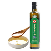 磨师傅 有机亚麻籽油500ml  一级冷榨 月子油食用油 单瓶家庭装适用于孕妇婴儿宝宝