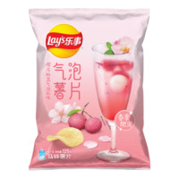 乐事（Lay's）薯片 气泡薯片 樱花粉荔气泡水味125g