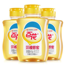 百花牌 百花 洋槐蜂蜜415g*3瓶 1245g  中华