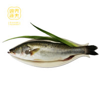 跨界渔夫 白蕉海鲈鱼 三去650g/袋 去鳃去鳞去内脏 方便菜 袋装 BAP认证 海鲜年货