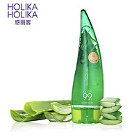 Holika Holika 牛角芦荟胶 250ml（赠 绿茶舒缓控油面膜1片） *3件