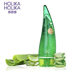 Holika Holika 牛角芦荟胶 250ml（赠 绿茶舒缓控油面膜1片） *3件