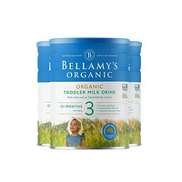 BELLAMY'S 贝拉米 有机奶粉 3段 900g 3罐
