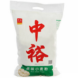 ZHONGYU 中裕 中筋面粉 原味小麦粉 馒头粉 包子水饺通用粉 5kg