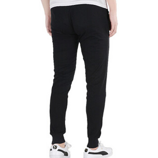 彪马 PUMA 男子 生活系列 Classics Jersey Pants Cuff 针织长裤 597488 01 黑色 L码 (亚洲码)