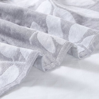 KINGSHORE 金号 纯棉毛巾被A类加厚毯子保暖学生宿舍毛毯居家办公通用盖毯 一条装灰色200*160