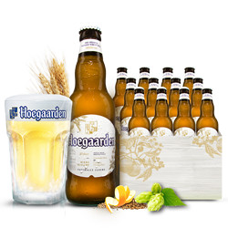 Hoegaarden 福佳 比利时风味 精酿小麦白啤酒 330ml*12瓶