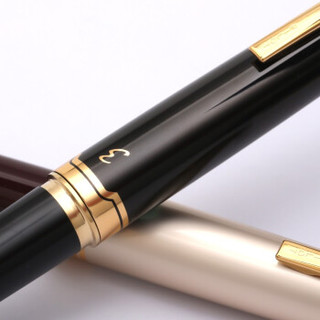 PILOT 百乐 Elite 95s 复刻限量款 墨水礼盒装 钢笔 14K金尖 酒红色 F尖