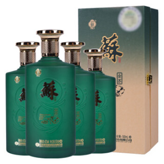 双沟苏酒金苏42vol绵柔型白酒500ml4瓶整箱装