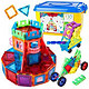 AULDEY 奥迪双钻 DL391232 儿童彩窗磁力片玩具 130件