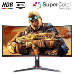 AOC AOC CQ34G2 34英寸 带鱼屏显示器（75hz、1ms）