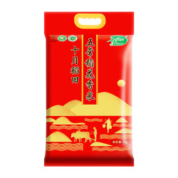 十月稻田 五常稻花香米 5kg *3件