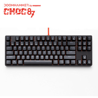 noppoo CHOC 87键 机械键盘 noppoo轴体