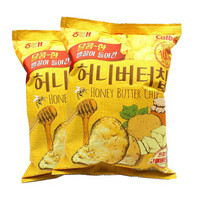 卡乐比（Calbee）膨化零食 韩国进口海太蜂蜜黄油薯片60g*2 *7件