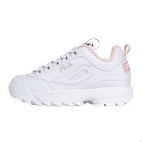 FILA 斐乐 DISRUPTOR 2 中性休闲运动鞋 FS1HTB1074X 白色/粉色 37