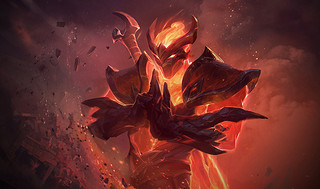 英雄联盟英雄皮肤奈落之炎慎