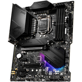 MSI 微星 MPG Z490 GAMING PLUS 电竞板 ATX主板（intel LGA1200 Z490）