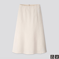 UNIQLO 优衣库 U系列 422487 女士针织喇叭裙