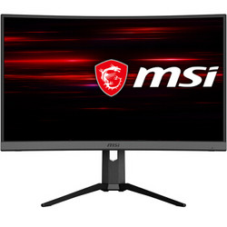MSI 微星 MAG272CQR 27英寸游戏电竞电脑显示器 （165Hz、2K、120%sRGB、1500R）