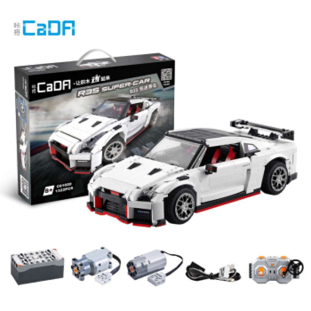 宅家的快乐,东瀛战神GT-R R35赛车拼装分享,附拼装视频哦!