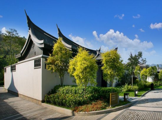 SLH成员!泉州安溪悦泉行馆 云门温泉别墅1晚+双早+儿童禅式早餐+汉服+清水岩祈福+品茶+山地自行车+行馆禅意文化等活动