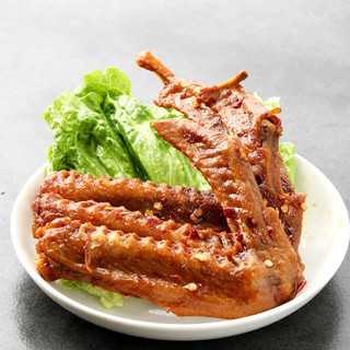 煌上煌 香辣鸭翅鸭掌组合装 880g （卤鸭翅 240g*2+卤鸭掌200g*2）