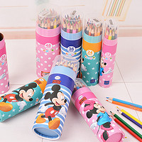 Disney 迪士尼 D01385 儿童彩铅入门套装 带卷笔刀 12色