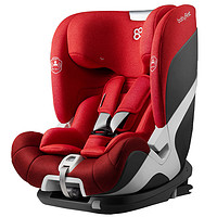 babyfirst宝贝第一耀至9月-12岁汽车用婴儿宝宝儿童安全座椅车载座椅标准版星耀红