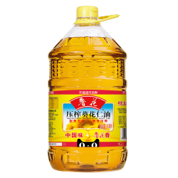 鲁花 压榨葵花仁油 6.38L