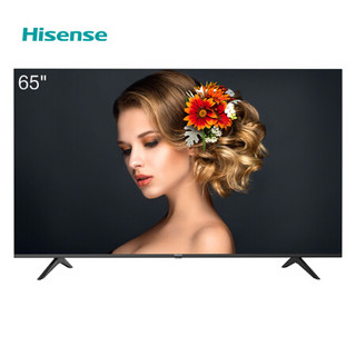 海信（Hisense）HZ65E3D 65英寸 无边全面屏 AI语音 4K HDR 智慧语音 人工智能电视机