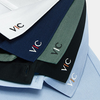 VICUTU/威可多男士短袖T恤时尚休闲修身纯棉五色可选POLO衫