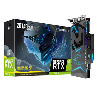 ZOTAC 索泰 RTX 2080Ti PGF 极光 OC 显卡 11GB 黑色