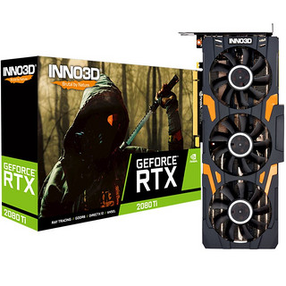 INNO3D 映众 GeForce RTX 2080Ti Gaming版 显卡 11GB 黑色